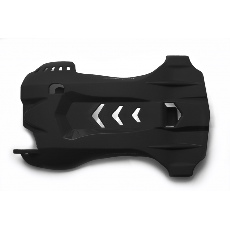 Polisport, kryt pod motor Fortress Skid Plate, KTM SX 250 `06-19 EXC 250/300 `06-19, Husqvarna TC250,TE 250/300 `14-16, černá ba